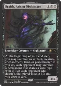 Braids, Arisen Nightmare from Game Day & Store Championship Promos
