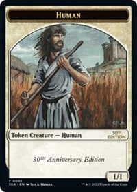 Human Token from 30th Anniversary Edition