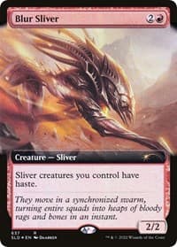 Blur Sliver (Extended Art) from Secret Lair Drop Series