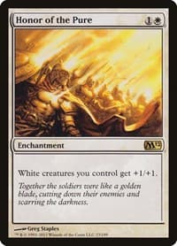 Honor of the Pure from Magic 2012 (M12)