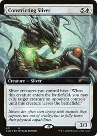 Constricting Sliver (Extended Art) from Secret Lair Drop Series
