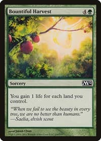 Bountiful Harvest from Magic 2012 (M12)