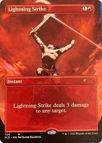 Lightning Strike from Secret Lair Drop Series