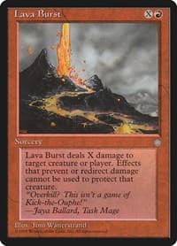 Lava Burst from Ice Age