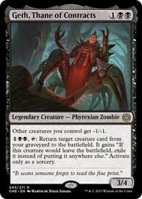 Geth, Thane of Contracts from Phyrexia: All Will Be One