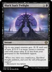 Black Sun's Twilight from Phyrexia: All Will Be One