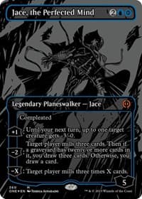 Jace, the Perfected Mind (Oil Slick Raised Foil) from Phyrexia: All Will Be One