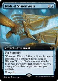 Blade of Shared Souls (Extended Art) from Phyrexia: All Will Be One