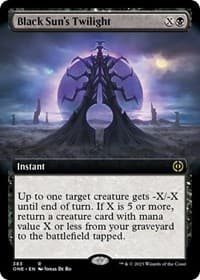 Black Sun's Twilight (Extended Art) from Phyrexia: All Will Be One