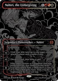 Nahiri, the Unforgiving (Oil Slick Raised Foil) from Phyrexia: All Will Be One