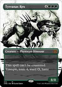 Tyrranax Rex (Showcase) from Phyrexia: All Will Be One