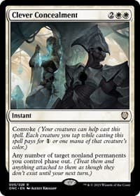 Clever Concealment from Commander: Phyrexia: All Will Be One