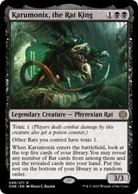 Karumonix, the Rat King from Phyrexia: All Will Be One