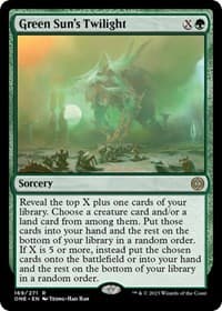 Green Sun's Twilight from Phyrexia: All Will Be One
