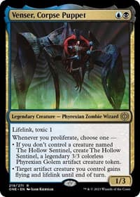 Venser, Corpse Puppet from Phyrexia: All Will Be One