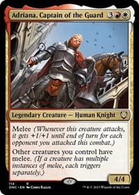 Adriana, Captain of the Guard from Commander: Phyrexia: All Will Be One