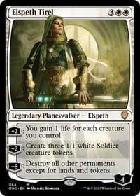 Elspeth Tirel from Commander: Phyrexia: All Will Be One