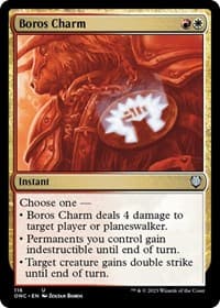 Boros Charm from Commander: Phyrexia: All Will Be One