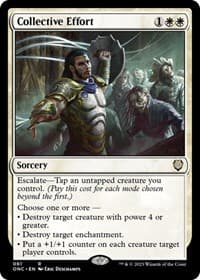Collective Effort from Commander: Phyrexia: All Will Be One
