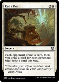 Cut a Deal from Commander: Phyrexia: All Will Be One
