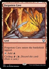 Forgotten Cave from Commander: Phyrexia: All Will Be One