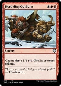 Hordeling Outburst from Commander: Phyrexia: All Will Be One