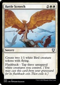 Battle Screech from Commander: Phyrexia: All Will Be One
