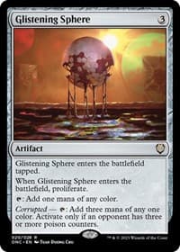 Glistening Sphere from Commander: Phyrexia: All Will Be One