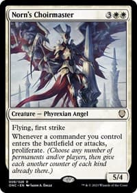 Norn's Choirmaster from Commander: Phyrexia: All Will Be One