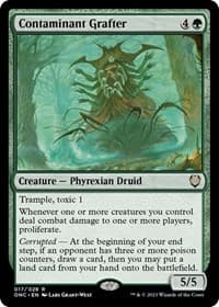 Contaminant Grafter from Commander: Phyrexia: All Will Be One