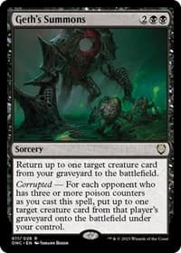 Geth's Summons from Commander: Phyrexia: All Will Be One