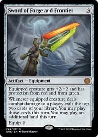 Sword of Forge and Frontier from Phyrexia: All Will Be One