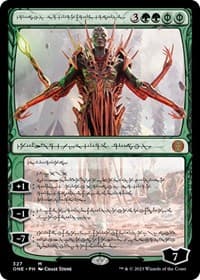 Nissa, Ascended Animist (Phyrexian) from Phyrexia: All Will Be One