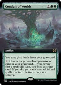 Conduit of Worlds (Extended Art) from Phyrexia: All Will Be One