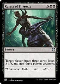 Caress of Phyrexia from Commander: Phyrexia: All Will Be One