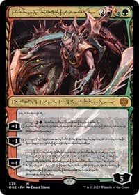 Lukka, Bound to Ruin (Phyrexian) from Phyrexia: All Will Be One
