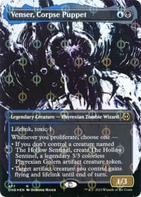 Venser, Corpse Puppet (Showcase) (Step-and-Compleat Foil) from Phyrexia: All Will Be One