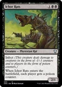 Ichor Rats from Commander: Phyrexia: All Will Be One