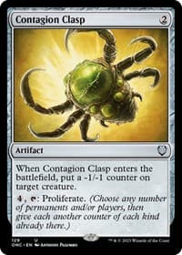 Contagion Clasp from Commander: Phyrexia: All Will Be One