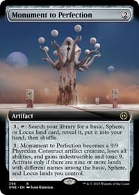 Monument to Perfection (Extended Art) from Phyrexia: All Will Be One