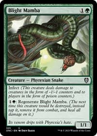 Blight Mamba from Commander: Phyrexia: All Will Be One