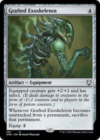 Grafted Exoskeleton from Commander: Phyrexia: All Will Be One