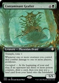 Contaminant Grafter (Extended Art) from Commander: Phyrexia: All Will Be One