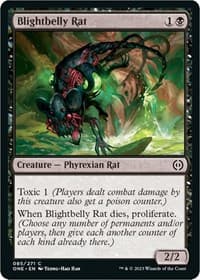 Blightbelly Rat from Phyrexia: All Will Be One
