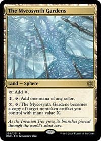 The Mycosynth Gardens from Phyrexia: All Will Be One