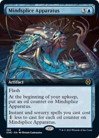 Mindsplice Apparatus (Extended Art) from Phyrexia: All Will Be One