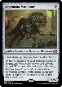 Argentum Masticore from Phyrexia: All Will Be One