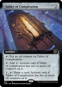 Tablet of Compleation (Extended Art) from Phyrexia: All Will Be One