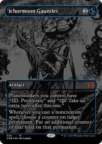 Ichormoon Gauntlet (Oil Slick Raised Foil) from Phyrexia: All Will Be One