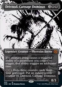 Drivnod, Carnage Dominus (Showcase) from Phyrexia: All Will Be One